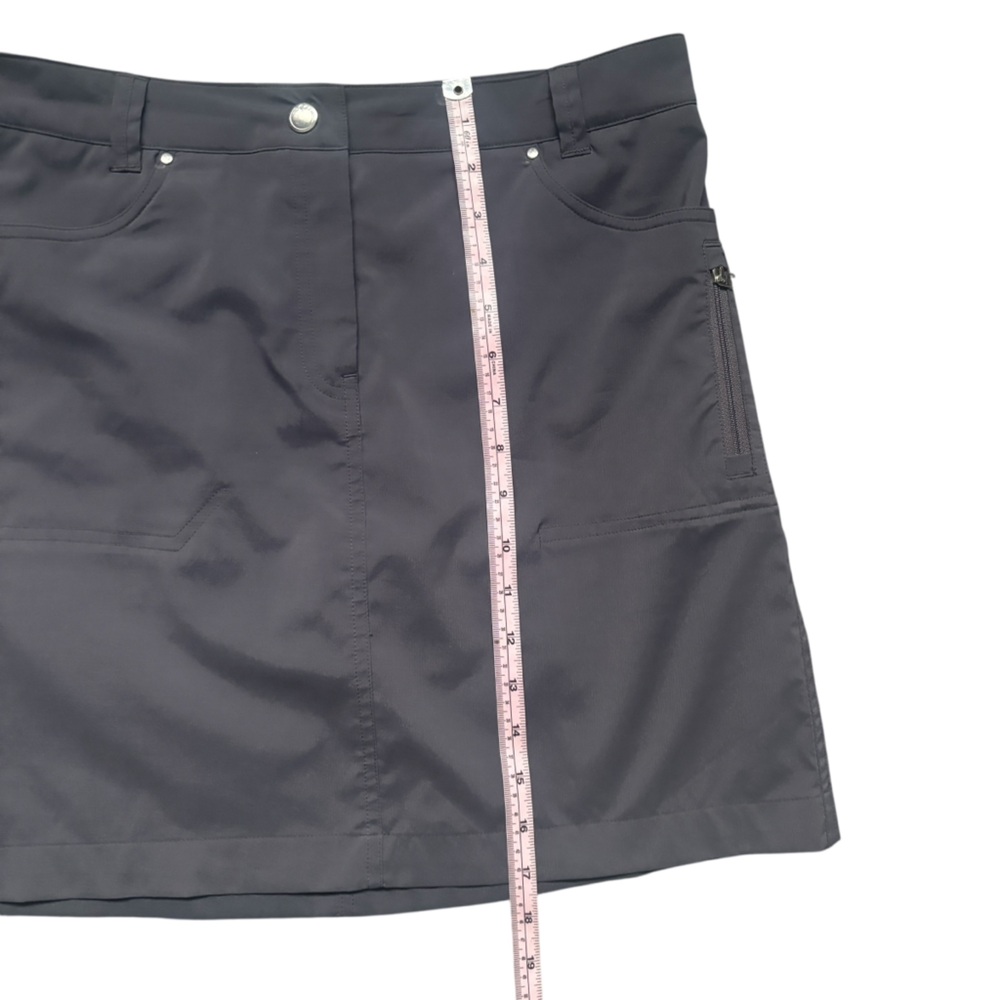 Nivo Sport Grey Women's Golf Skort - Picture 12 of 13